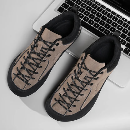 2026 nye brede herresko – minimalistiske barfodssneakers til vandring, zero drop-løbesko, udendørs sneakers med bred tåboks og skridsikker sål