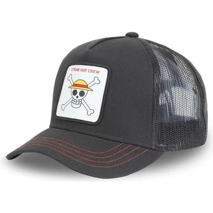 Czapka baseballowa LUFFY do sportów na świeżym powietrzu – wiosenna i letnia moda, haftowana, regulowana, dla mężczyzn i kobiet – modna czapka outdoorowa w stylu hip-hopowym