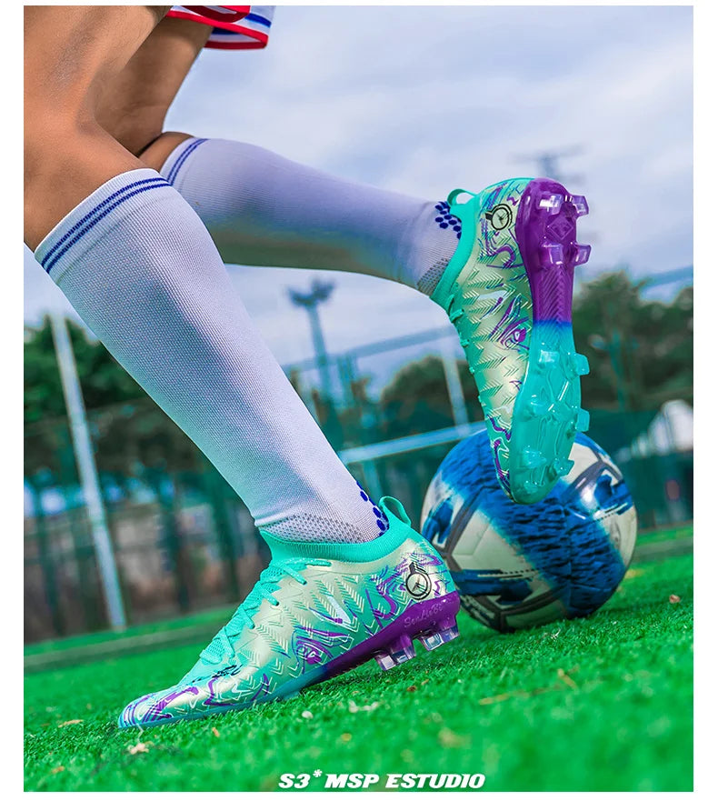 Professionelle Fußball-Sneaker für Herren und Damen, hochwertige modische Fußballschuhe für Herren, große Größe 46, Futsal-Schuhe, Herren-Trainer