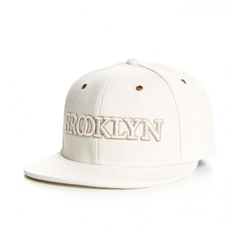 Usnjena bejzbolska kapica blagovne znamke Fashio za moške in ženske, HipHop Knight Snapback, Kpop, za odrasle, za prosti čas, oblikovalska Gorras Hombre