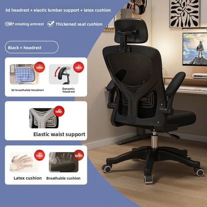 Ergonomic Gaming Chair for Dorm Office Long Hours Comfortable Computer Desk Chair Computer Chair Gaming Comfy Gaming Chair