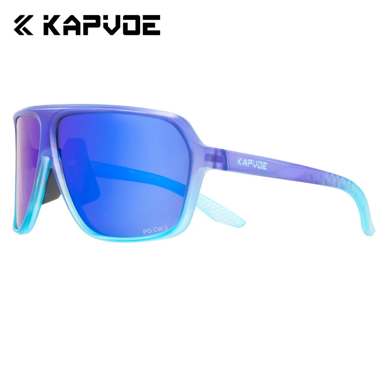 Scvcn Polarized Fishing Sunglasses Outdoor Sport Entertainment Glasses Outdoor Cycling Road Bike UV400 Protective Frame Glasses