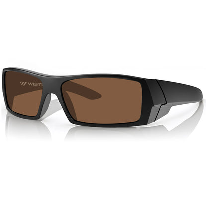 MAXJULI Z87 Polarized Sunglasses Men Wrap Around Sport Driving UV400 Retro Vintage Shield Safety Glasses 8231