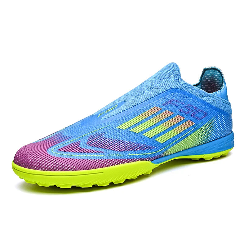 Nouvelles Chaussures de Football pour Hommes, Résistantes au Terrain, Respirantes, de Haute Qualité, Décontractées, Ultralégères, pour l'Extérieur