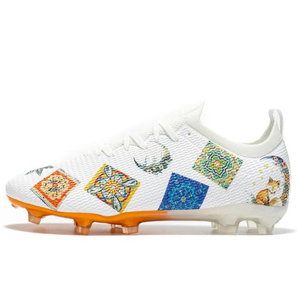 Scarpe da calcio professionali Lawn Nails resistenti all'usura, multicolore, con forte aderenza e grande equilibrio, per allenamento estivo all'aperto