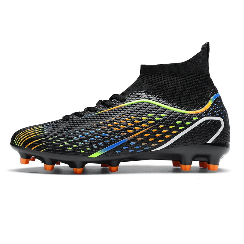 Mens Football Field Boots Ultralight Turf Indoor Society Training Soccer Shoes Cleats for Kids Sneakers TF/FG Football Shoes