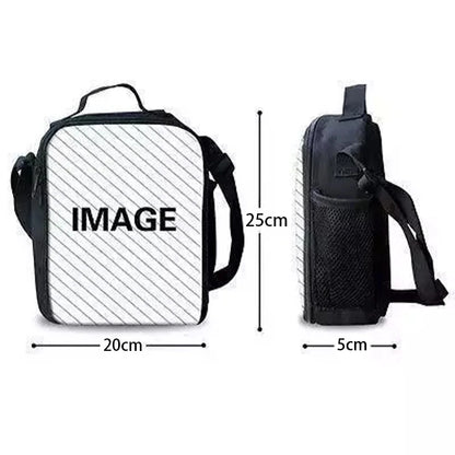 Beliebte Fortnite-Kinder-Isoliertasche mit großem Fassungsvermögen für Jungen und Mädchen, wiederverwendbare Thermo-Kühltasche für Schüler und Outdoor-Lunchbox