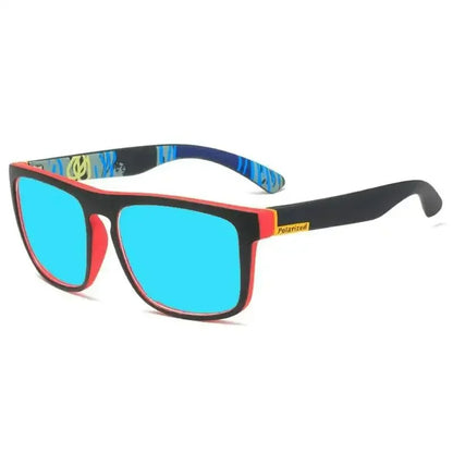 Oculos Masculino Custom Made Myopia Minus Prescription Polarized Lens Square Full-rim Sports Colorful Mirror Sunglasses -1 To-5