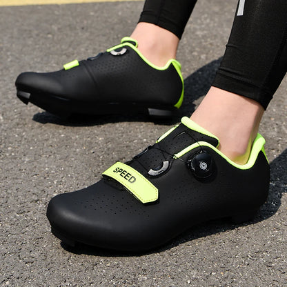 New Unisex Pedal Cycling Shoes, Flat Shoes Suitable for Mountain Sports, Pedal Self-Locking Cycling Shoes, Breathable Cycling Shoes
