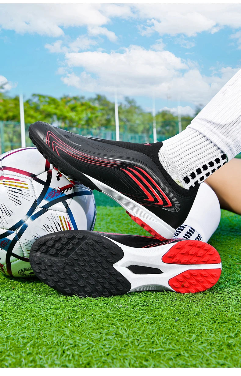 Nouvelles chaussures de football pour hommes et femmes, unisexe, vente chaude, futsal, ultra-légères, TF/FG, chaussures de football professionnelles de haute qualité, crampons, baskets.