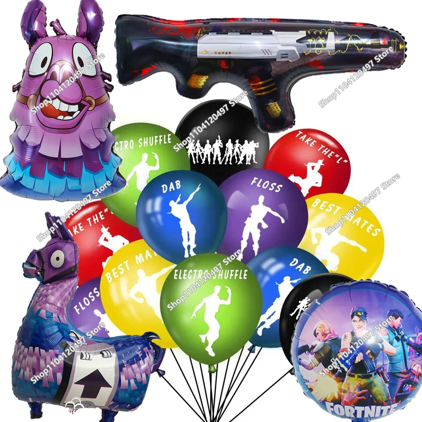 8-teiliges Set 10cm Fortnite-Spielzeug-Actionfiguren, Modell Game Battle Royale, coole Spielzeugpuppen für Kinder und Jungen, spaßiges Geburtstags- und Weihnachtsgeschenk