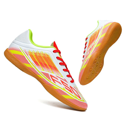 Men's Special Five-a-Side IC Indoor Flat Football Shoes, Breathable Indoor Football Shoes for Sports Competitions