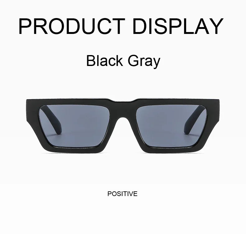 Square Vintage Sunglasses Men Women Brand Designer Small Frame Sun Glasses Male Female Fashion Retro Hip Hop Oculos De Sol