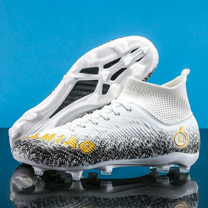 Chaussures de football professionnelles pour hommes, crampons de football FG ultralégers, baskets d'entraînement de football, chaussures de sport d'extérieur