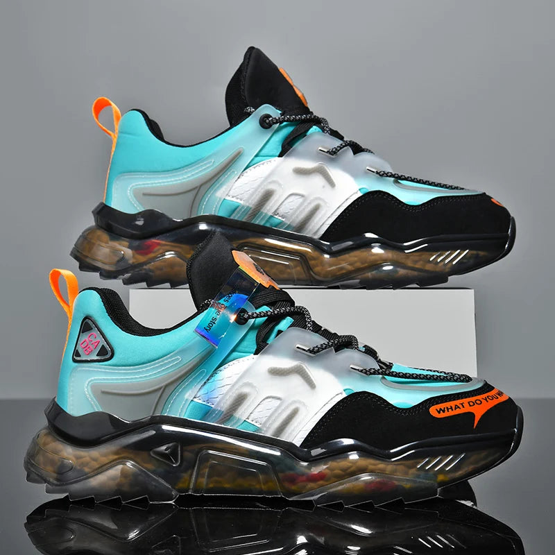 Herrskor Sneakers Herrskor för fritid Herrskor tennis Lyxskor Träningsskor Löpskor Andningsbara skor Modeloafers Löparskor för män