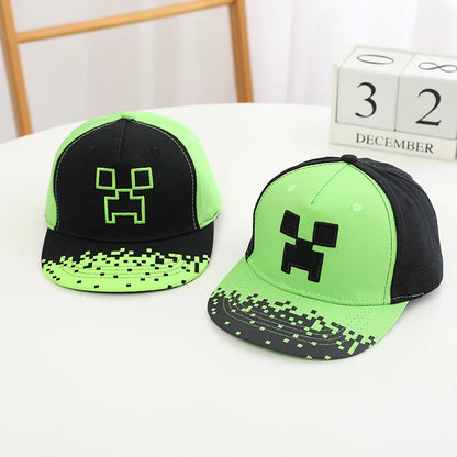 „Cyberpunk“ žaidimo „Totem of Undying Hat“ cosplay unisex pikselinė beisbolo kepurė, saulės kepurė, lauko aksesuarai