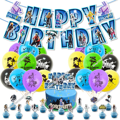 Conjunto de 8 Figuras Fortnite Anime em PVC — Bonecos Trooper Colecionáveis para Fãs, Crianças, Aniversário e Natal