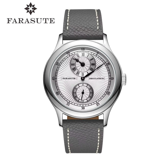 FARASUTE Manual Mechanical Men's Watch Seagull Movement Sapphire Crystal Business Waterproof Regulateur Men's Watch