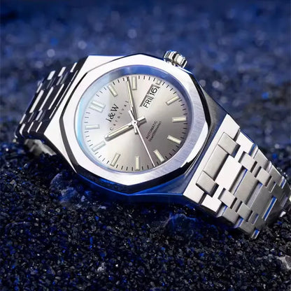 Montre mécanique pour homme CARNIVAL – Montre-bracelet automatique de luxe, verre saphir, mouvement MIYOTA, étanche jusqu'à 50 m