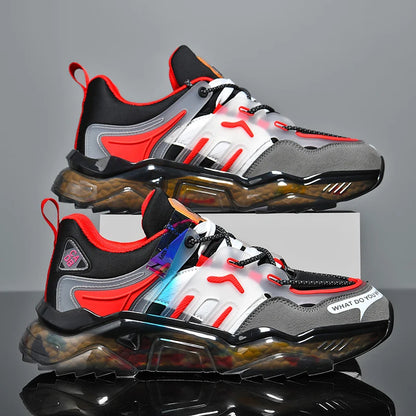 Herrskor Sneakers Herrskor för fritid Herrskor tennis Lyxskor Träningsskor Löpskor Andningsbara skor Modeloafers Löparskor för män