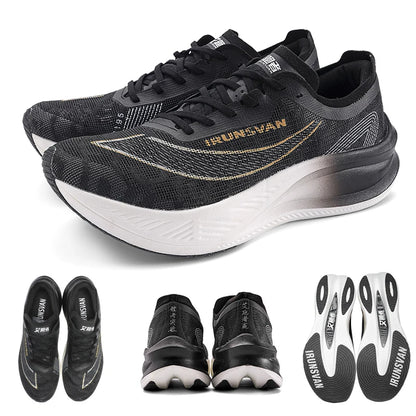 IRUNSVAN Lightweight Marathon Sneakers Men Running Shoes Breathable Sports Shoes Casual Comfortable Athletic Training Unisex