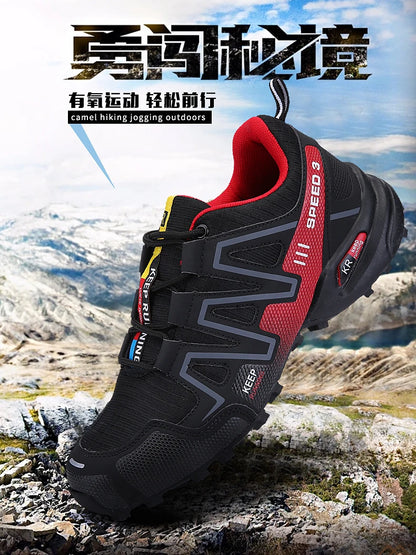 Men Hiking Boots Winter Mountain Safety Outdoor Breathable Wear Resistant Climbing Timberland Unisex Comfortable Male Sneaker