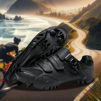 Neutrale MTB-Radschuhe, kompatibel mit Pelaton-Rennradschuhen, Herren-Radsportschuhe, Design mit reflektierendem Streifen