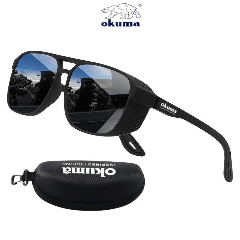 Okuma Fashion Polarized Glasses UV400 Anti Stray Light, Suitable for Cycling, Driving, Fishing, Mountaineering, Hunting, etc