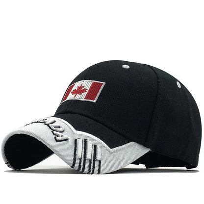 Kolory Kontrastowa kanadyjska czapka baseballowa z haftem dla mężczyzn i kobiet, czapka typu snapback, czapka typu „dad hat”, czapka wędkarska, czapka typu „gorra” w kolorze kości słoniowej