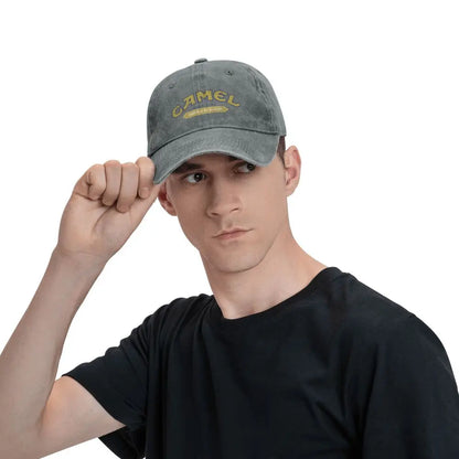 „Camel Trophy“ vyriškos ir moteriškos beisbolo kepurės, reguliuojamos kasdienio stiliaus medvilninės kepurės nuo saulės, unisex „Dad Hats“