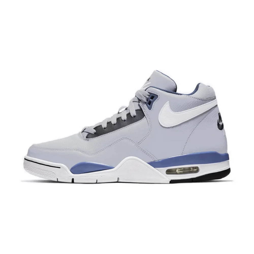 Buty do koszykówki Nike Flight Legacy Mid-Top w stylu retro o antypoślizgowej, wytrzymałej i amortyzowanej konstrukcji – model unisex BQ4212-103