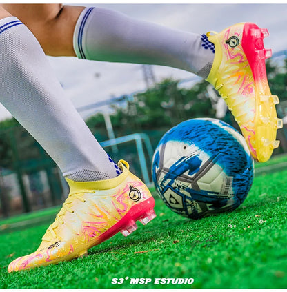 Professionelle Fußball-Sneaker für Herren und Damen, hochwertige modische Fußballschuhe für Herren, große Größe 46, Futsal-Schuhe, Herren-Trainer