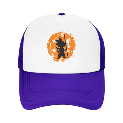 Unisex Dragon Ball Z Goku Dbz Trucker Hats Outdoor Mesh Baseball Caps Snapback Caps Hats Sun Caps Trucker Cap High Quality, produit gaming premium Fraquane, équipement gamer