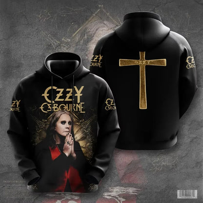 Men's Hoodie New Rock Ozzy Osbourne Band 3d Print Hoodies Men Women Fashion Street Hoodie Sweatshirt Women Coat Hip Hop Sudadera, Produit gaming premium Fraquane