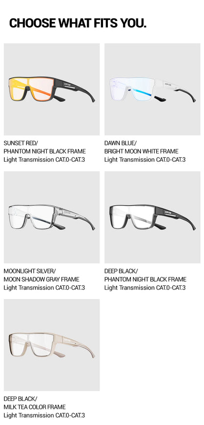 Kapvoe Fitover Sunglasses Fit Over Sunglasses Polarized Lens Wear Over Prescription Eyeglasses UV Protection Men Women