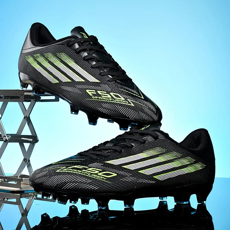 New Men Professional Football Boots Boys Soccer Shoes Sports Shoes TF/FG Match Sneakers Ankle Non-Slip Comfortable Unisex