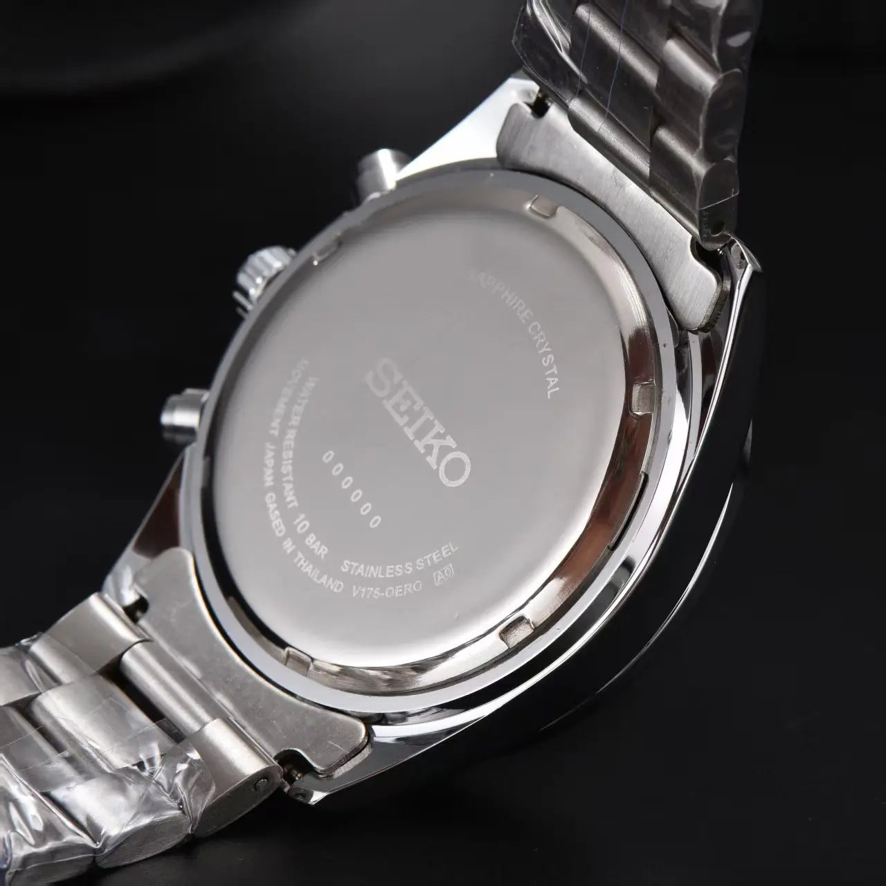 Seiko Fashion Multi-functional Watch Business Leisure Sports Quartz Watch Calendar Waterproof Quartz Watch