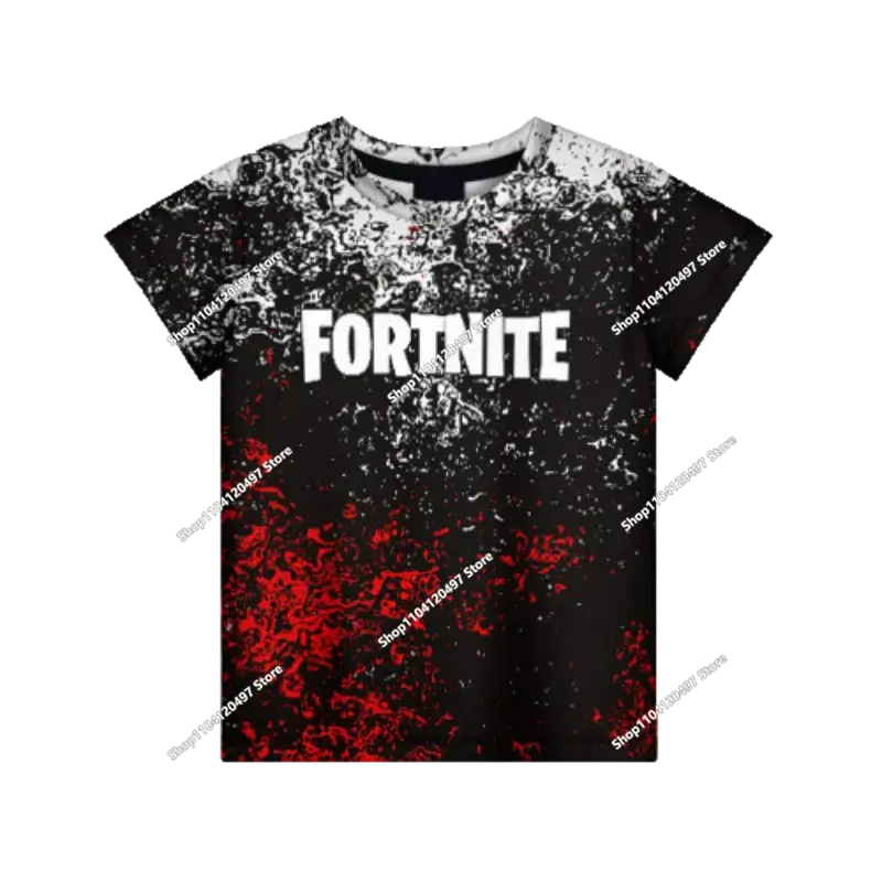 Children's Clothing Autumn Pullover T-shirt Hoodie New Fortnite Kids' Casual Wear Comfortable Streetwear