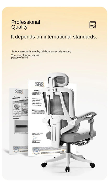 Ergonomic Mesh Office Chair with Lumbar Support, High-Back Computer Desk Chair for Adults, Comfortable Task Chair for Long Hours