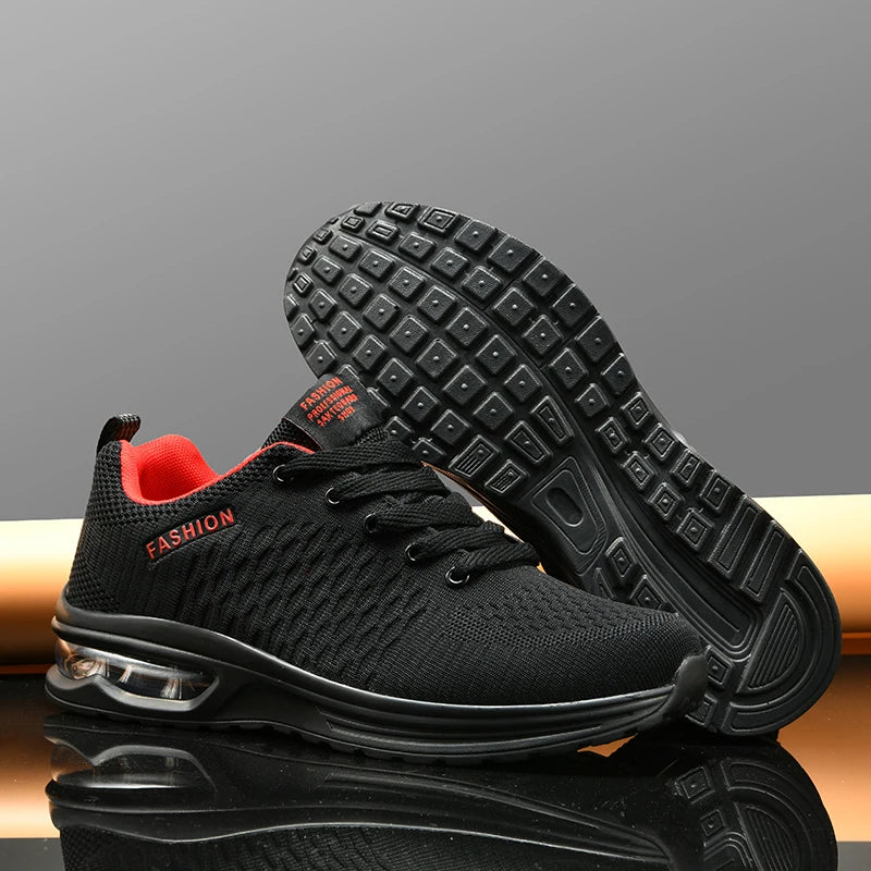 Male Sneakers 2025 New Sports Casual Fashion Breathable Men's Shoes  Light Running Sneakers Comfort Large Size Mens Running Shoe