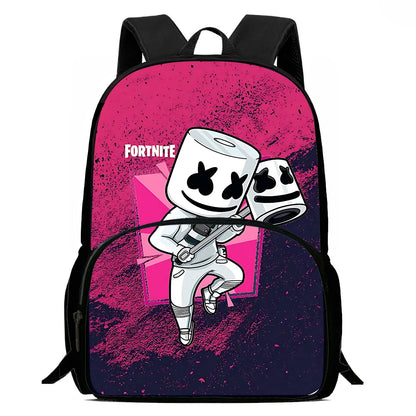 Suosittu FortniteS-peliaiheinen lasten reppu pojille ja tytöille, syntymäpäivälahja oppilaalle, koululaukku lapselle, suurikapasiteettinen kestävä retkeilyreppu