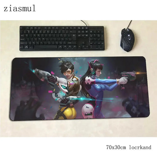 DVA Gamer-Mauspad 70x30cm XL Gaming-Mauspad PC-Notebook-Schreibtischmatte, süßes Padmouse für Spiele, Weihnachtsgeschenke für Gamer, Gamer-Matten, Gamepad