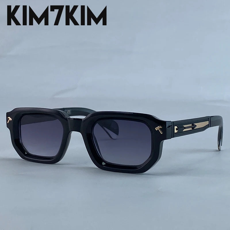 Polarized Square Punk Sunglasses Men 2026 Luxury Brand Classic Rectangle Sunglass UV400 Driving Eyewear Fashion Outdoor Shades