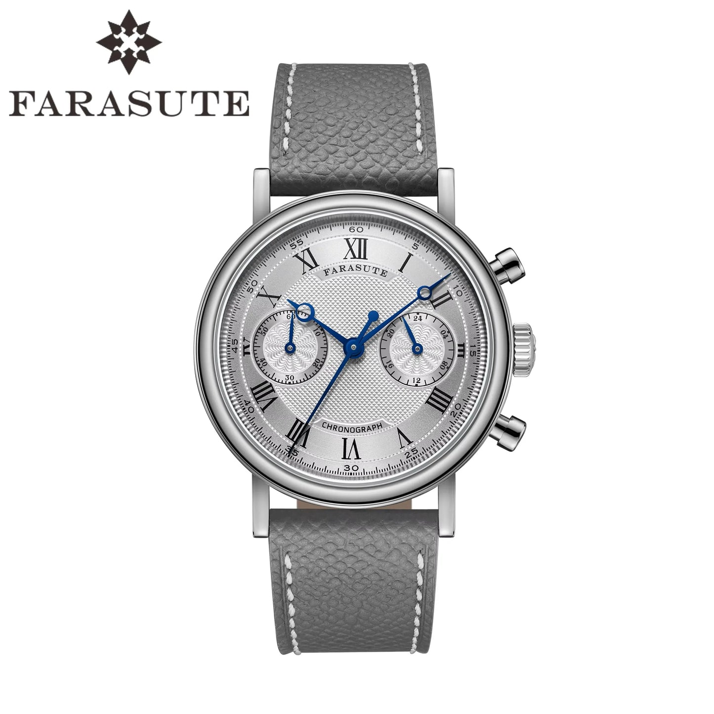 FARASUTE 2025 New Retro Men's Watches Quartz Watch For Men Speed Sports Chronograph AR Coating Sapphire VK64 Clock Reloj Hombre