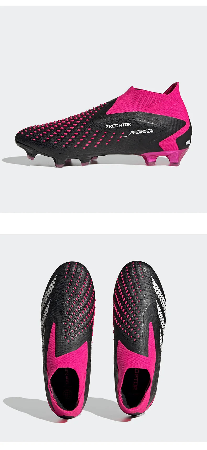 Adidas Authentic ACCURACY+FG Chaussures de football pour hommes en gazon naturel GW4557