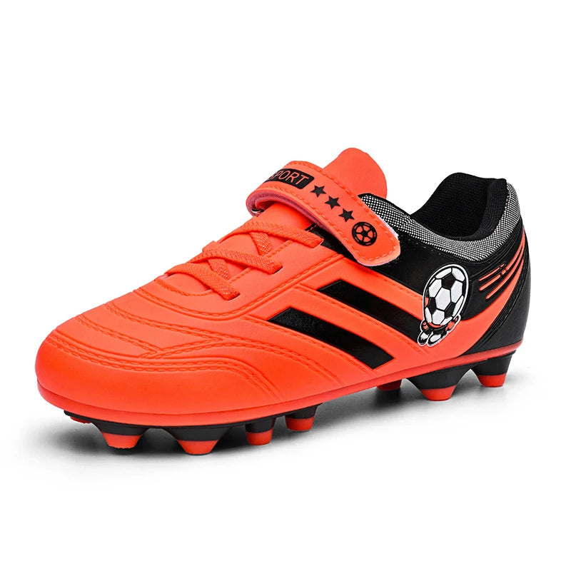 Chaussures de football pour enfants, garçons et filles, crampons de football à tige basse, baskets d'entraînement en plein air pour enfants, bottes de football tendance pour étudiants