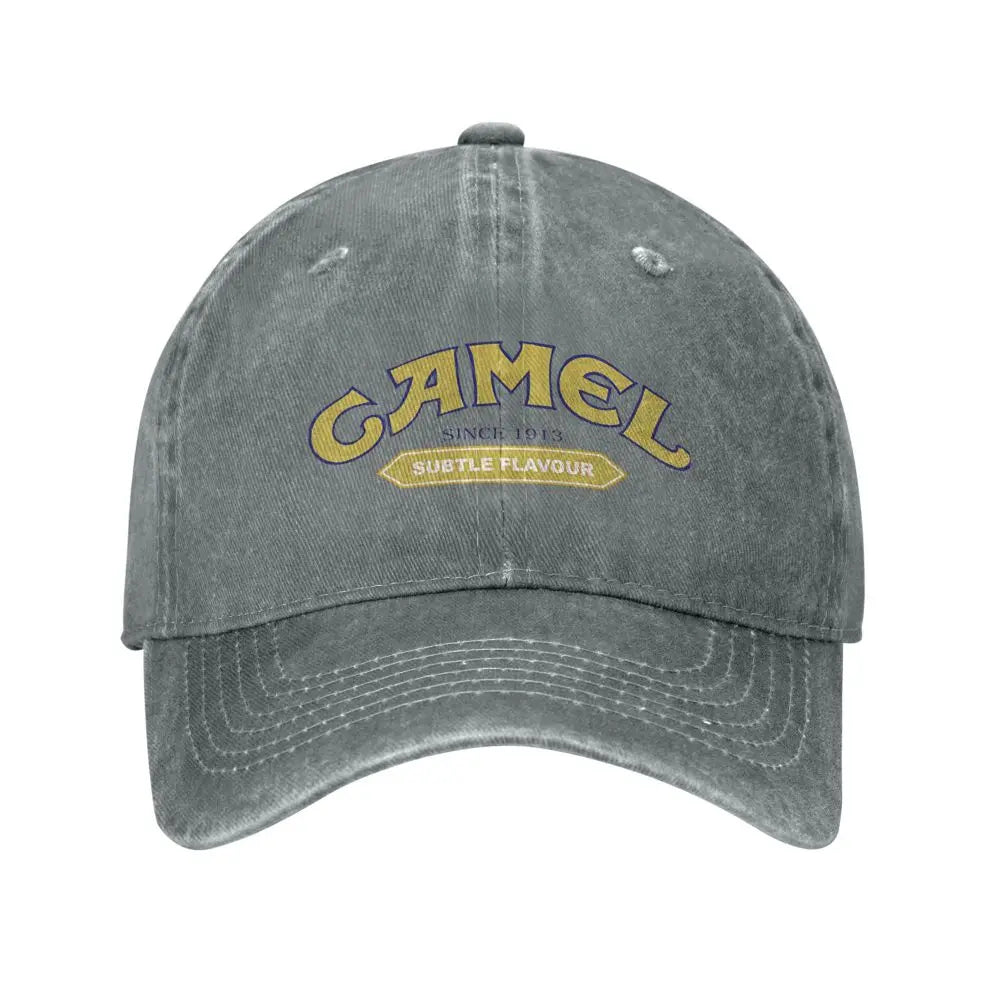 „Camel Trophy“ vyriškos ir moteriškos beisbolo kepurės, reguliuojamos kasdienio stiliaus medvilninės kepurės nuo saulės, unisex „Dad Hats“