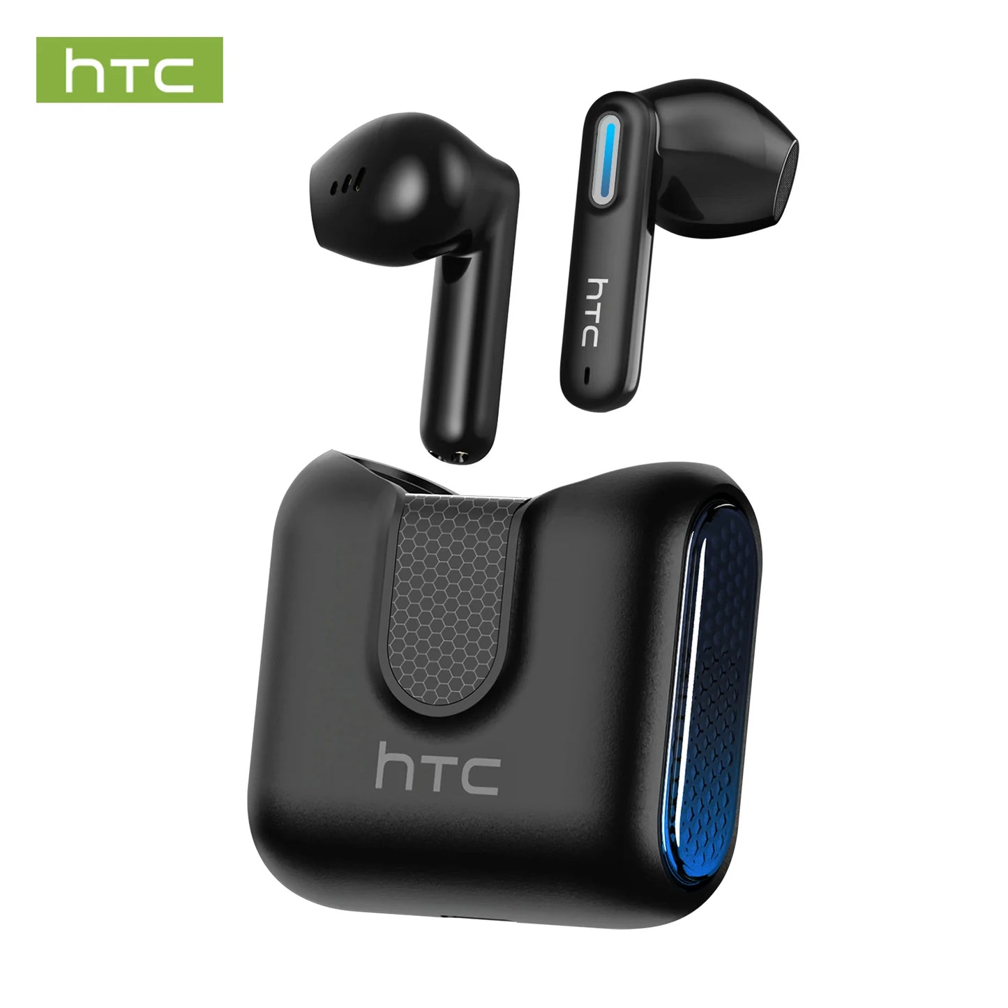 Auriculares Bluetooth HTC NE49 6.0 True Wireless Earbuds Gaming HiFi Deep Bass Lightweight Cool Design IPX5 Waterproof Choice