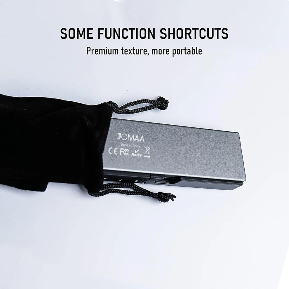 Tastiera pieghevole Bluetooth ricaricabile Jomaa per laptop, iPad e telefono – mini tastiera pieghevole portatile