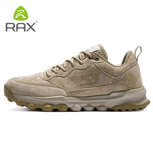 RAX Running Shoes Men&Women Outdoor Sport Shoes Breathable Lightweight Sneakers Air Mesh Upper Anti-slip Natural Rubber Outsole